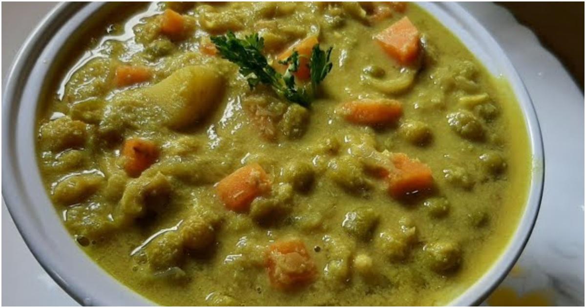 Tasty Green Peas Curry Recipe Malayalam