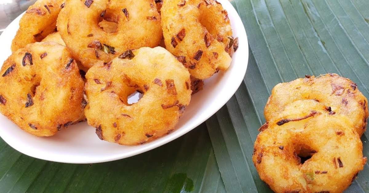 Easy Vada Recipe With Rice Flour Malayalam