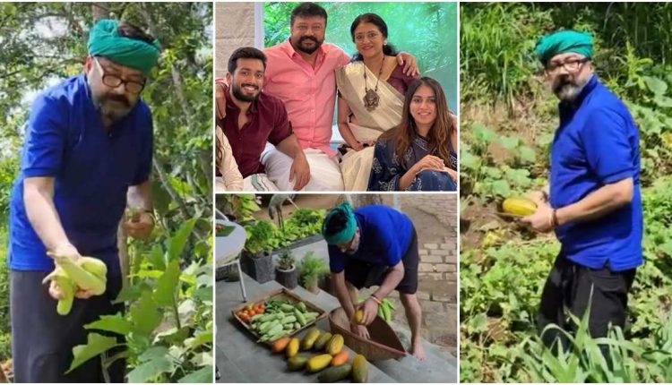 Jayaram Farming Video Viral Malayalam