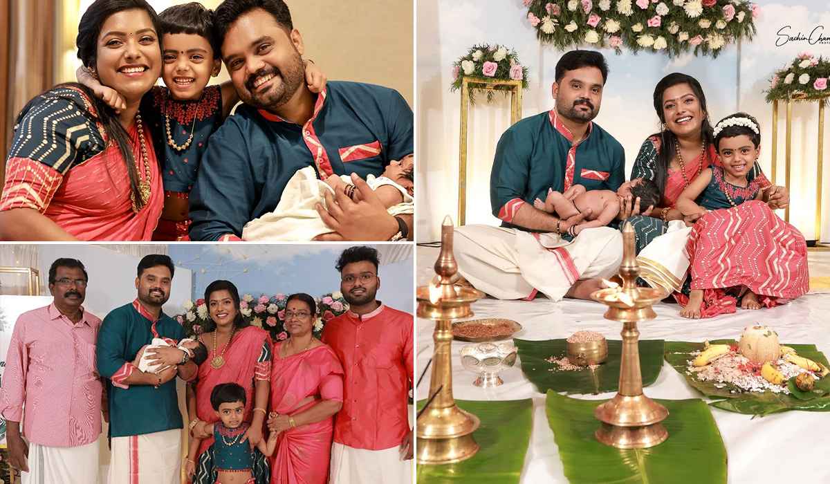 Lakshmy Sanju Baby Boy Naming Ceremoney Viral