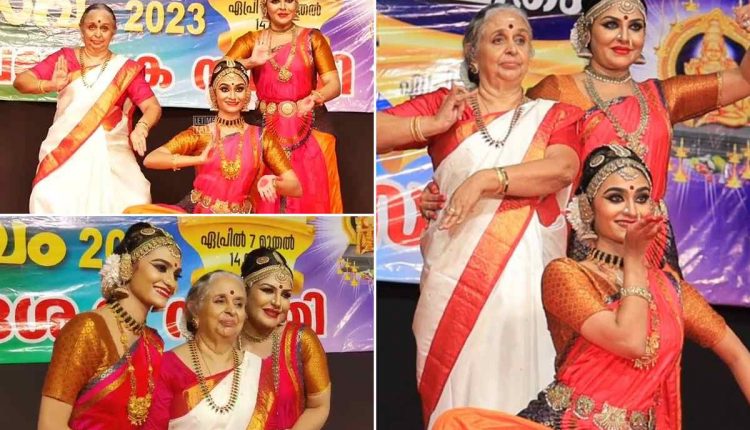 Asha Sarath Dance With Mother And Daughter Entertainment News