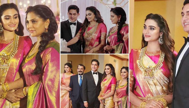 Asha Sarath Daughter Uthara Sarath Marriage Reception Viral Entertainment News Malayalam
