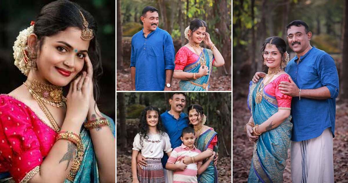 Susha Shivadas Wedding Anniversary Photoshoot Viral Malayalam