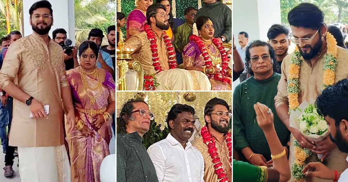 Hareesh Peradi Son Vishnu Peradi Marriage Malayalam