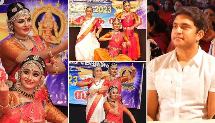 Asha Sarath Dance With Mother And Daughter Together