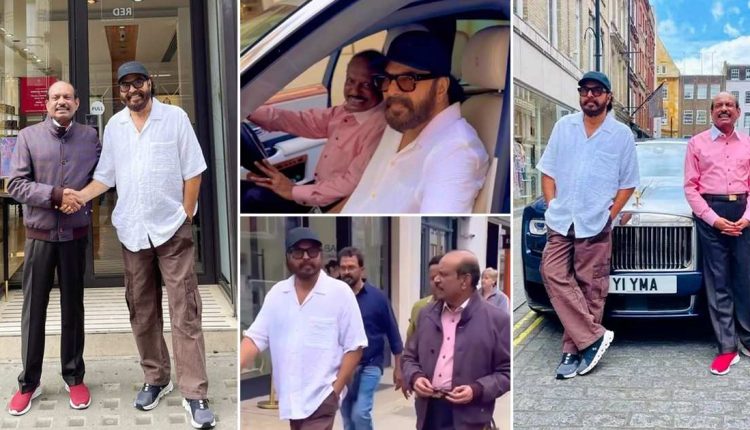 Mammootty In London With MA Yusuff Ali