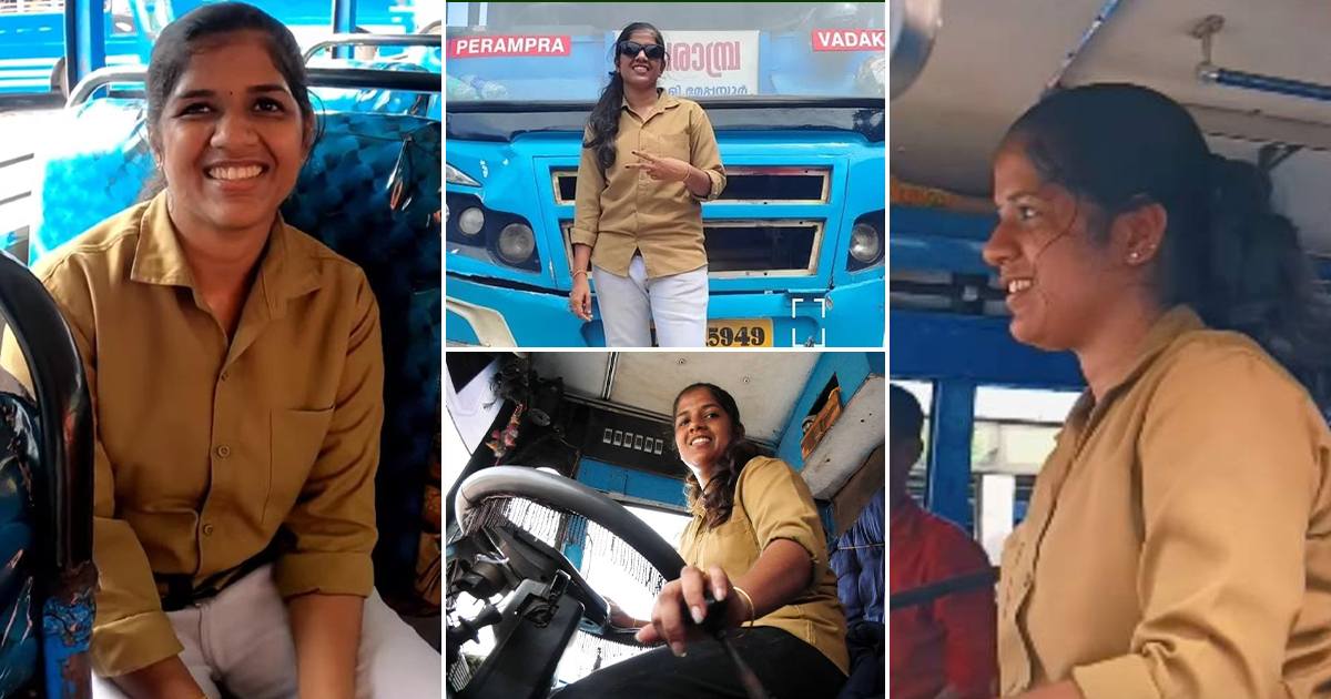 Perambra Woman Bus Driver Anugraha