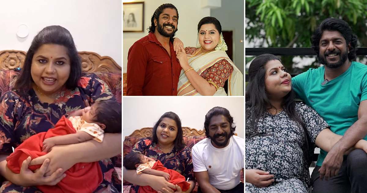 Sneha Sreekumar Introducing Baby Boy