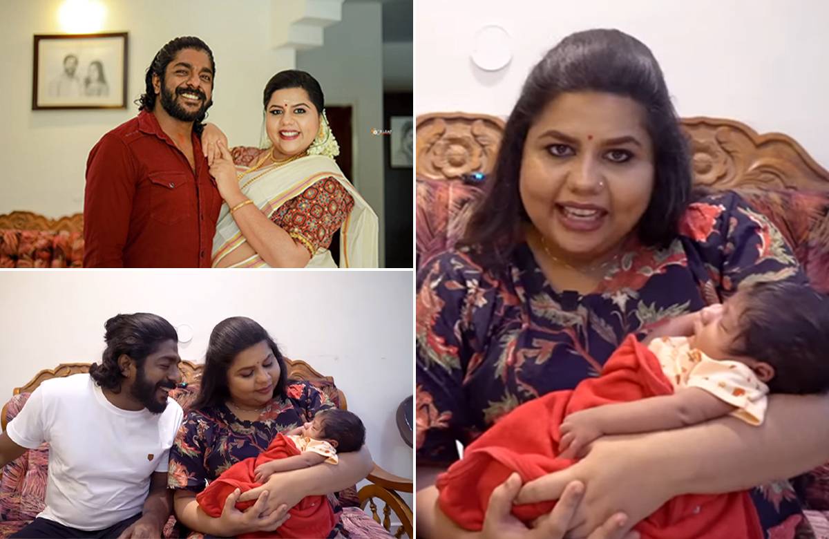 Sneha Sreekumar Introducing Baby