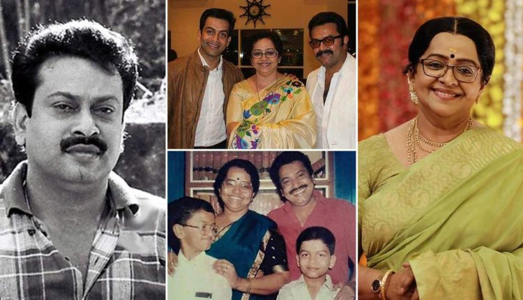 Sukumaran 26 Years Of Rmembrance Post By Mallika Sukumaran And Sons