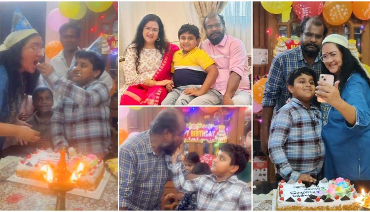 Lady Super Star Urvasi Son Birthday Celebration