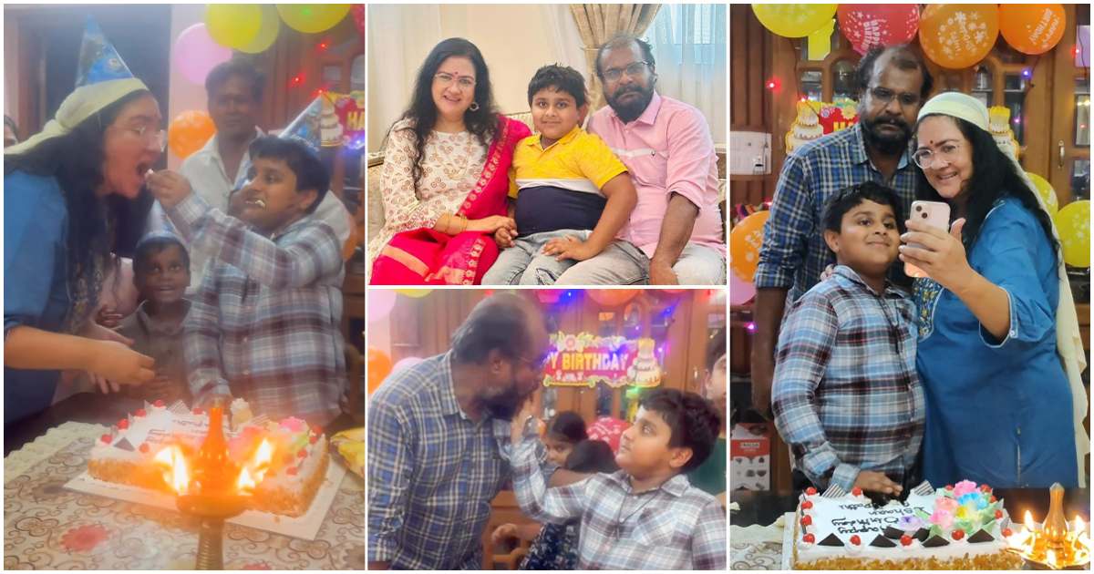 Lady Super Star Urvasi Son Birthday Celebration