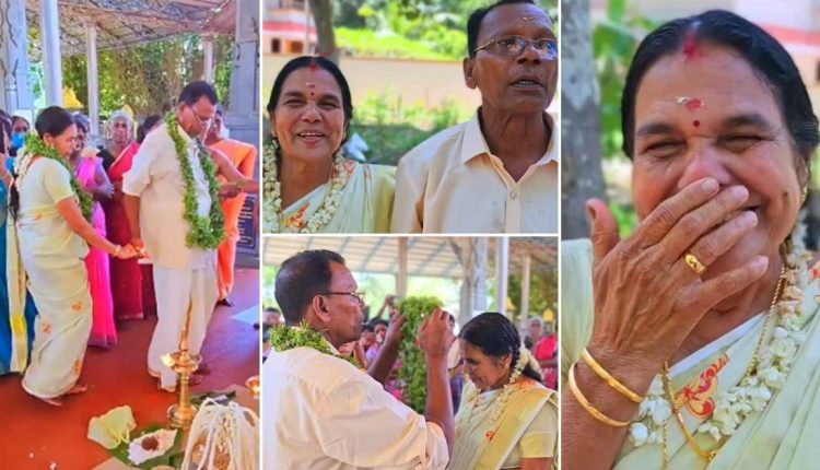 Ponnamma Ravidran Old Couples Viral Marriage News