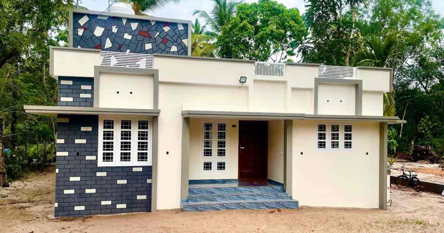 1100 SQFT 3 BHK House Plan