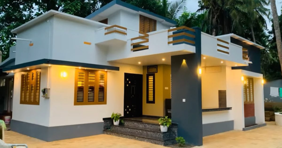 19 Lakh 1300 SQFT 2 BHK House Plan