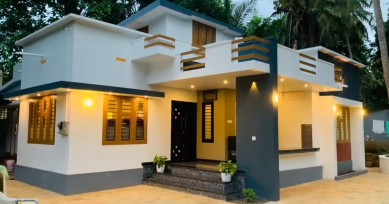 19 Lakh 1300 SQFT 2 BHK House Plan