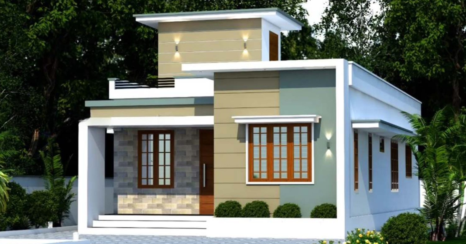 10 Lakh 470 SQFT 2 BHK House Plan